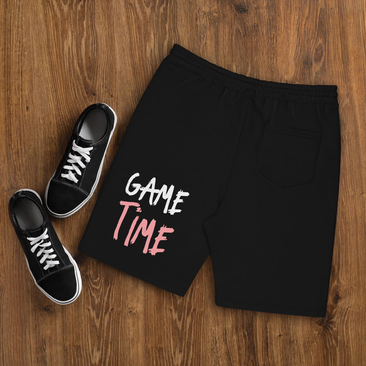 Game Time - Shark Basketball fleece shorts