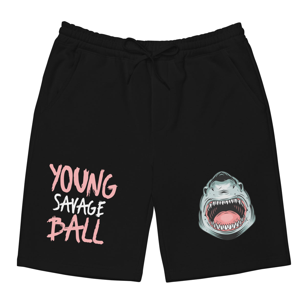 Game Time - Shark Basketball fleece shorts
