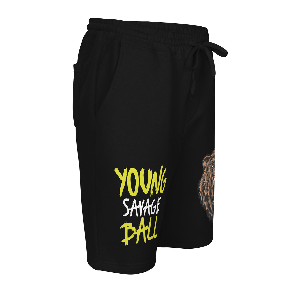 Game Time - Bear Basketball fleece shorts
