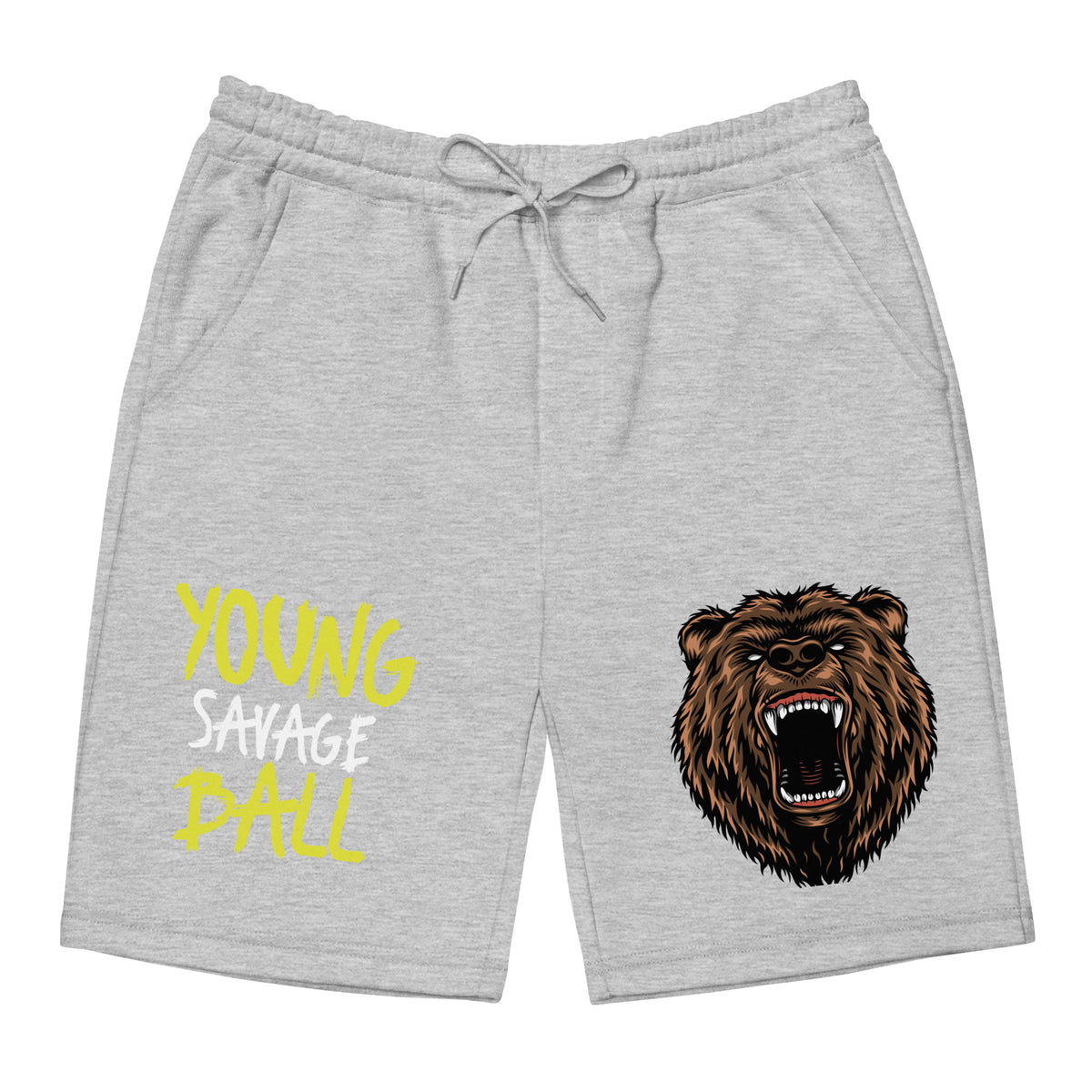 Game Time - Bear Basketball fleece shorts