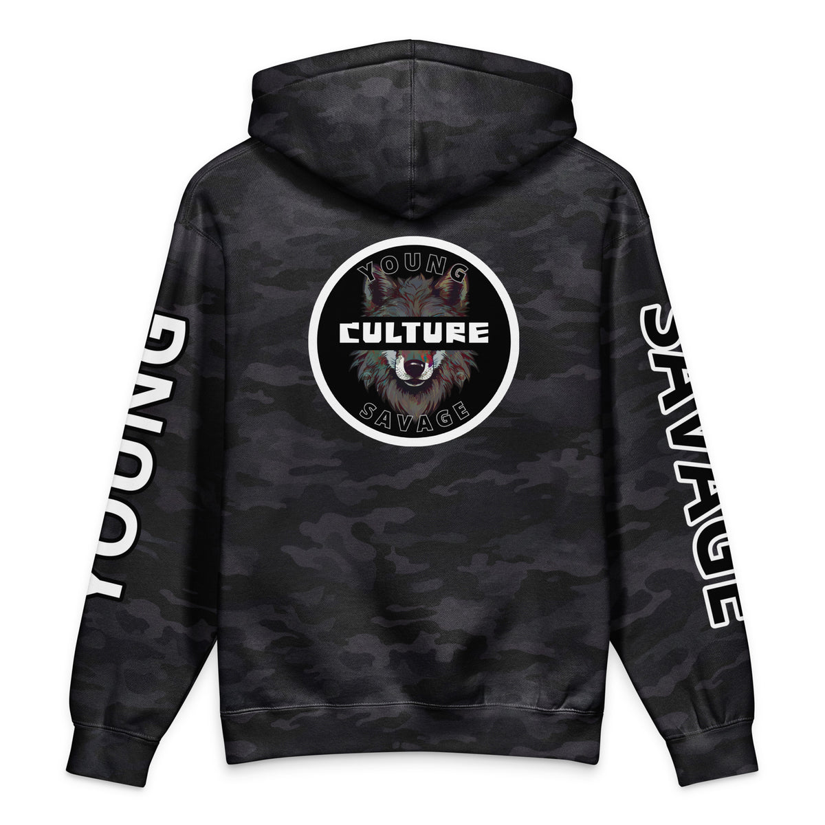 heavyweight camo hoodie