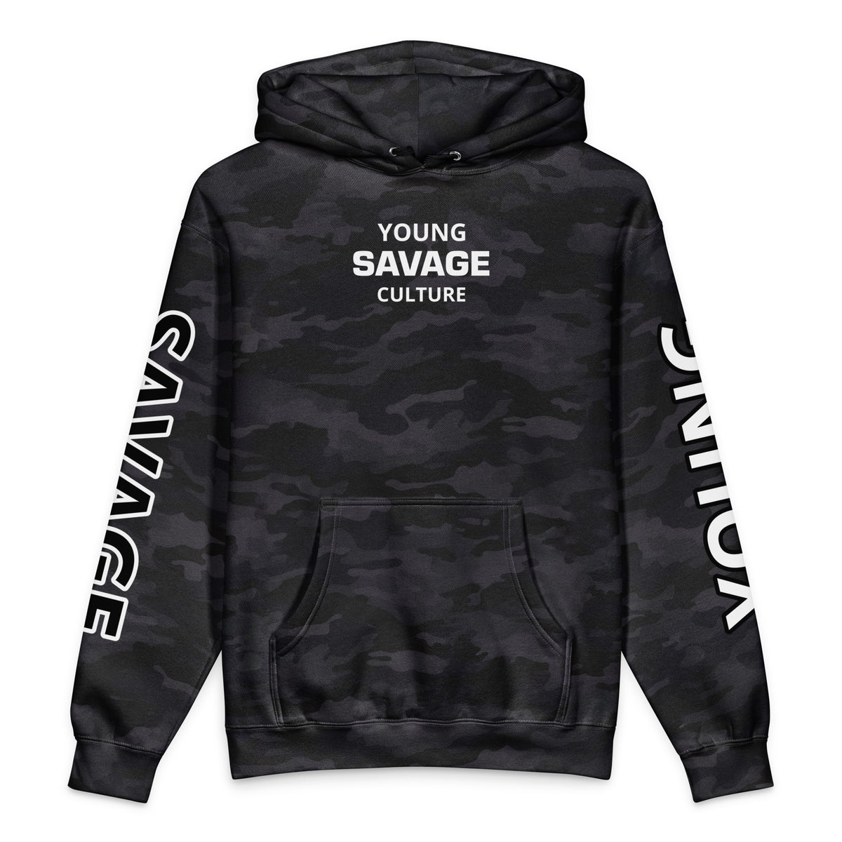 heavyweight camo hoodie