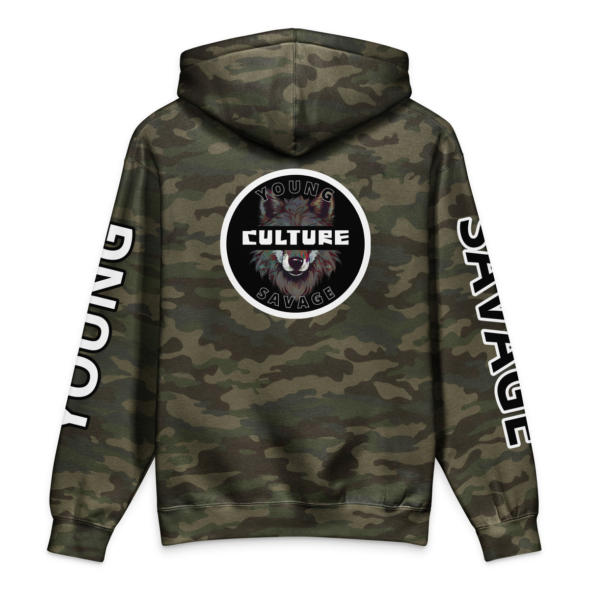 heavyweight camo hoodie